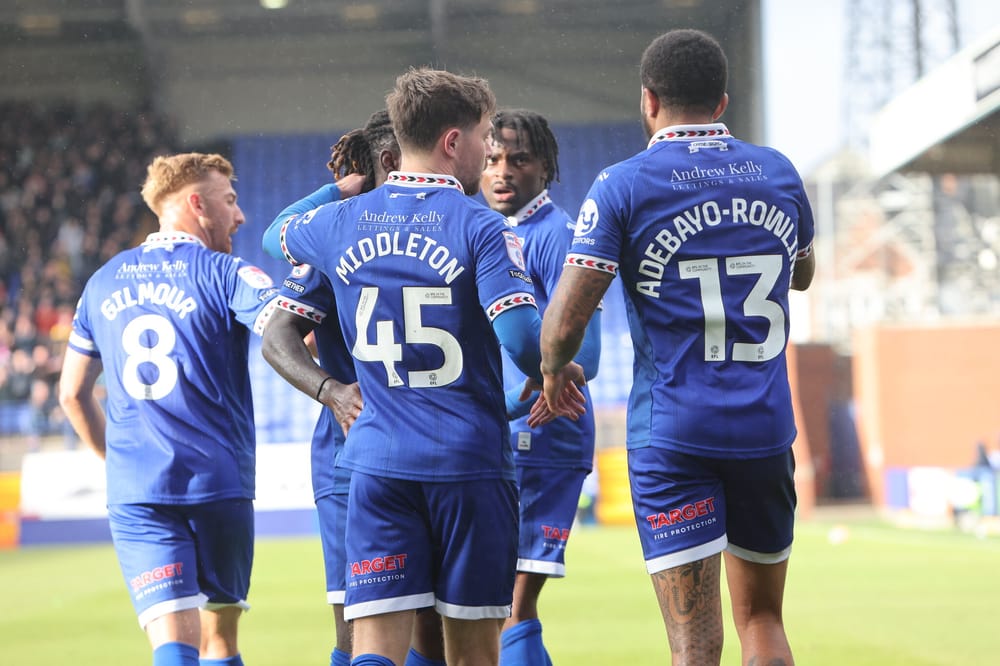 Celebrations v Tranmere