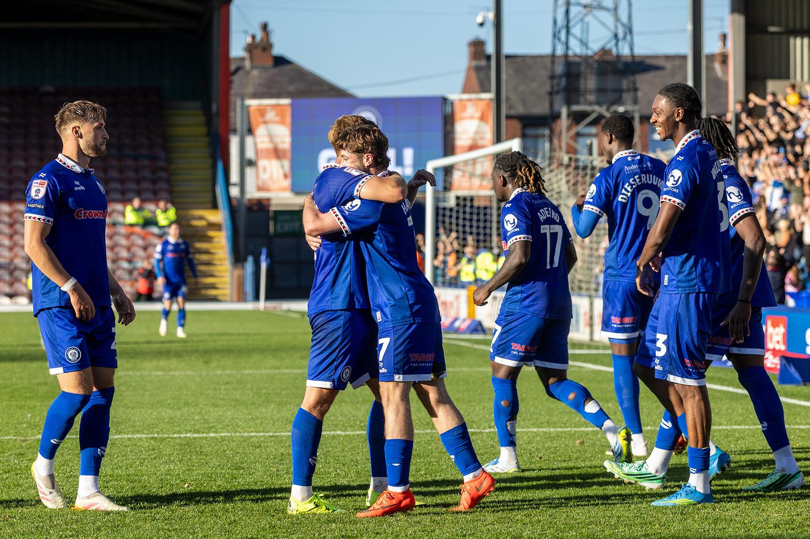 Hayes goal v Swindon